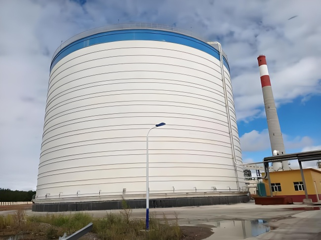 莱芜粉煤灰储存罐气化出料系统选型安装